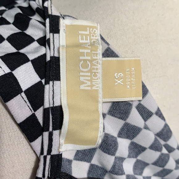 Michael Kors Checkered Black White Dress (NWOT) - Picture 3 of 3